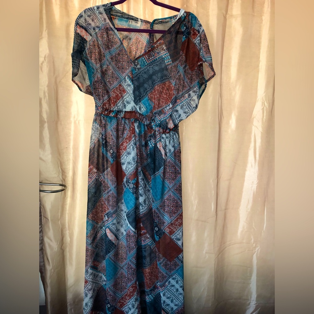 BONGO Patchwork  Dress